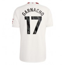 Manchester United Alejandro Garnacho #17 Tredje Tröja 2023-24 Korta ärmar